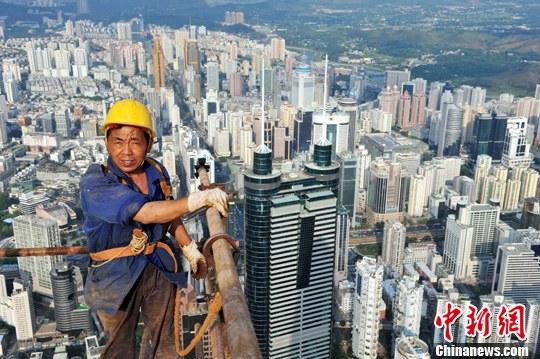深圳第一高楼建筑工
